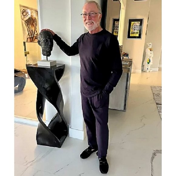 Men with Control Knit Pull On Straight Leg Pants MEDIUM (313) - Picture 3 of 7